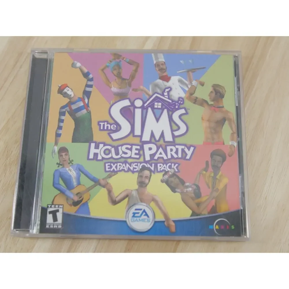 Sims 2 PC games Unleashed, House party, Sims2 Business, Double Deluxe Lot Of 4